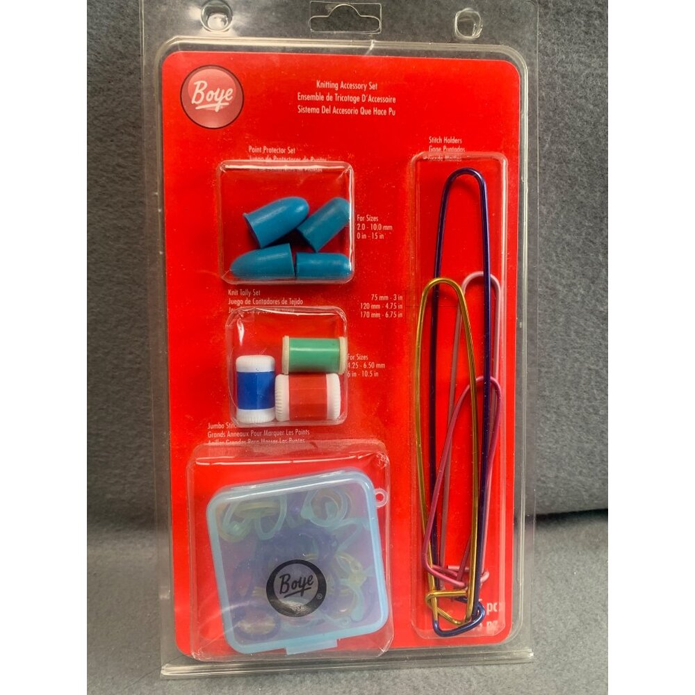 Boye Knitting Accessory Set 45 Pcs - new